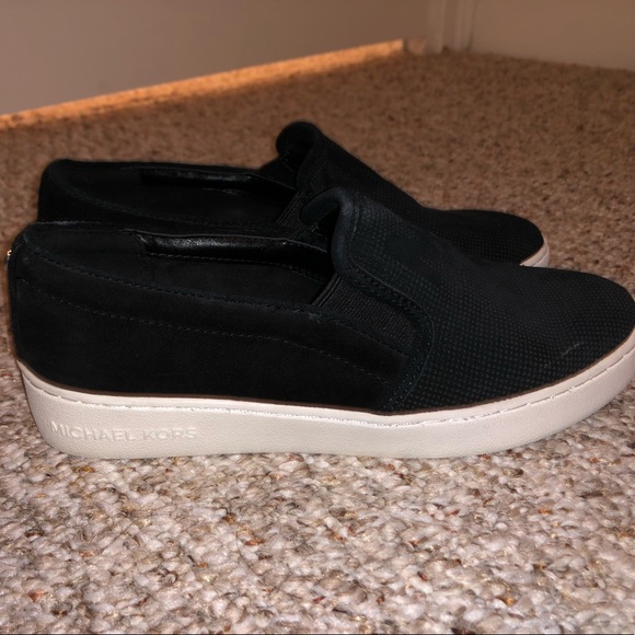 Michael Kors Slip On Suede/Leather Shoes Size 7M - Picture 2 of 6